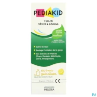 Pediakid toux seche grasse sol buv 125ml | Aesiel