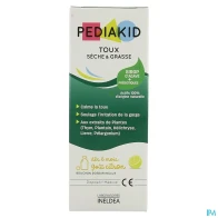 Pediakid toux seche grasse sol buv 125ml | Aesiel