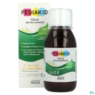 Pediakid toux seche grasse sol buv 125ml | Aesiel