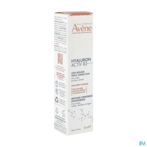 Eau thermale avene hyaluron activ b3 yeux soin regard triple action 15ml | Aesiel