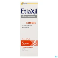 Cooper etiaxil detranspirant pieds lotion peaux normales 100ml | Aesiel