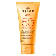 Nuxe sun crème fondante visage ip50 tube 50ml | Aesiel