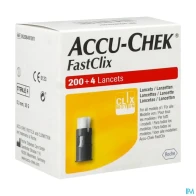 Accu chek fastclix lancette sterile 204 | Aesiel