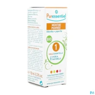Puressentiel huile essentielle menthe poivree bio 10ml | Aesiel