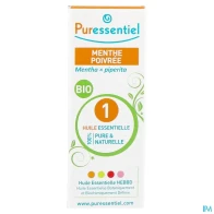 Puressentiel huile essentielle menthe poivree bio 10ml | Aesiel