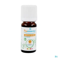 Puressentiel huile essentielle menthe poivree bio 10ml | Aesiel