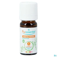 Puressentiel huile essentielle menthe poivree bio 10ml | Aesiel