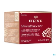 Nuxe merveillance lift crème concentree de nuit toutes peaux 50ml | Aesiel