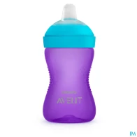 Avent tasse bec antifuite souple violet 300ml scf802/02 | Aesiel
