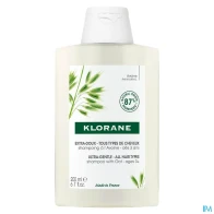 Klorane shampooing extra doux a l avoine bio 200ml | Aesiel
