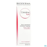 Bioderma crealine fort crème apaisante hydratante 40ml | Aesiel