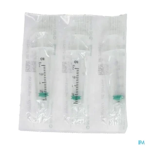 Bd emerald seringue 3pieces luer centre 2ml 1 | Aesiel