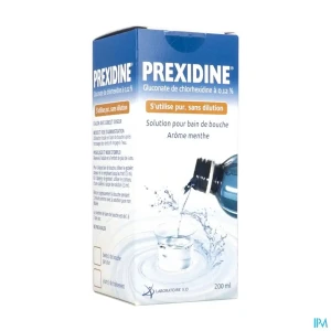 Prexidine 0.12% bain de bouche 200ml | Aesiel