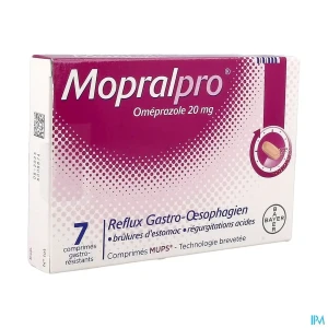 Mopralpro 20mg comprime gastroresistant 7