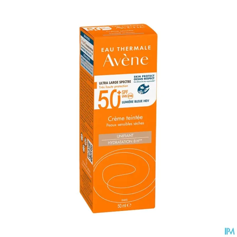 Eau thermale avene solaire crème spf50+ teintee 50ml | Aesiel Eau thermale avene solaire crème spf50+ teintee 50ml | Aesiel