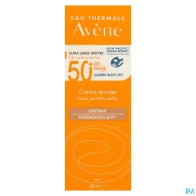 Eau thermale avene solaire crème spf50+ teintee 50ml | Aesiel