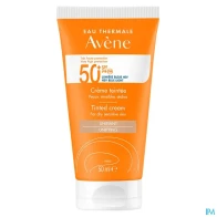 Eau thermale avene solaire crème spf50+ teintee 50ml | Aesiel