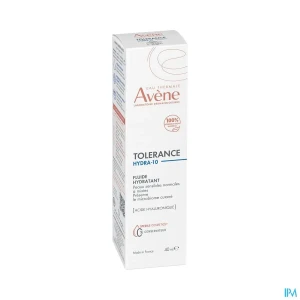 Eau thermale avene tolerance hydra 10 fluide hydratant 40ml | Aesiel