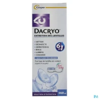 Cooper dacryolens entretien lentilles 360ml | Aesiel