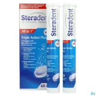Steradent triple action comprime effervescent 60 | Aesiel