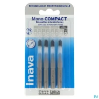 Inava mono compact brossette grise x4 | Aesiel