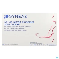 Gyneas set retrait implant sous cutane | Aesiel
