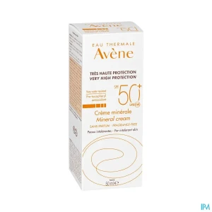 Eau thermale avene solaire crème minerale spf50+ 50ml | Aesiel
