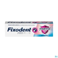 Fixodent pro plus barriere antiparticules crème adhesive pour prothese dentaire frais 40g | Aesiel