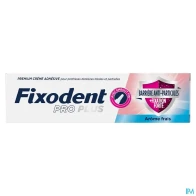 Fixodent pro plus barriere antiparticules crème adhesive pour prothese dentaire frais 40g | Aesiel