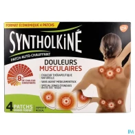 Syntholkine patch chauffant autoadhesif 8h gm 4 | Aesiel
