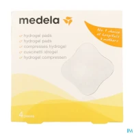 Medela compresse hydrogel sterile x4 | Aesiel