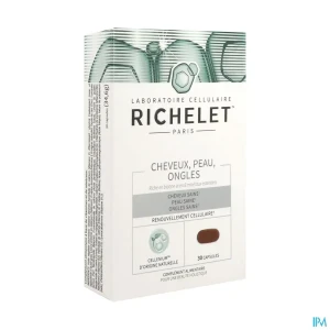 Richelet cheveux peau ongles comprime 30 | Aesiel