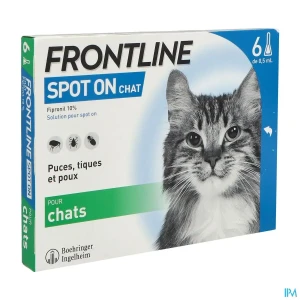 Frontline spot on chat solution 0ml5 x6 | Aesiel