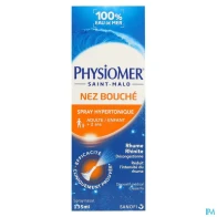 Physiomer hypertonique solution nasale 135ml | Aesiel