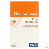 Pileje omegabiane foie morue capsule 80 | Aesiel