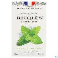 Ricqles alcool de menthe 30ml | Aesiel