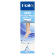 Flexitol crème hydratante pieds très secs uree 10% 85g | Aesiel