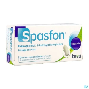 Spasfon suppositoire 10 | Aesiel