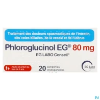 Phloroglucinol eg 80mg comprime orodispersible 20 | Aesiel