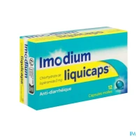 Imodiumliquicaps capsule molle 12 | Aesiel