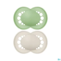 Mam sucette original tendance +18m silicone x2 | Aesiel