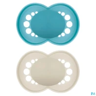 Mam sucette original tendance +18m silicone x2 | Aesiel