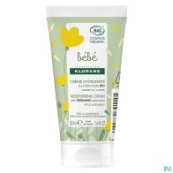 Klorane bebe crème hydratante bio 50ml | Aesiel