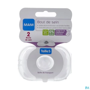 Mam bout de sein taille s silicone bte sterilisation x2 | Aesiel