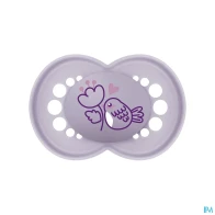 Mam sucette original nature +6m silicone x2 | Aesiel