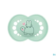 Mam sucette original nature +6m silicone x2 | Aesiel
