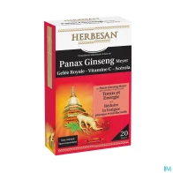 Herbesan panax ginseng meyer gelee royale vitamine c acerola ampoule buvable 20 | Aesiel