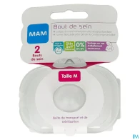Mam bout de sein taille m silicone bte sterilisation x2 | Aesiel