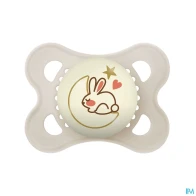 Mam sucette original nuit 2/6 mois silicone x2 | Aesiel