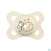 Mam sucette original nuit 2/6 mois silicone x2 | Aesiel